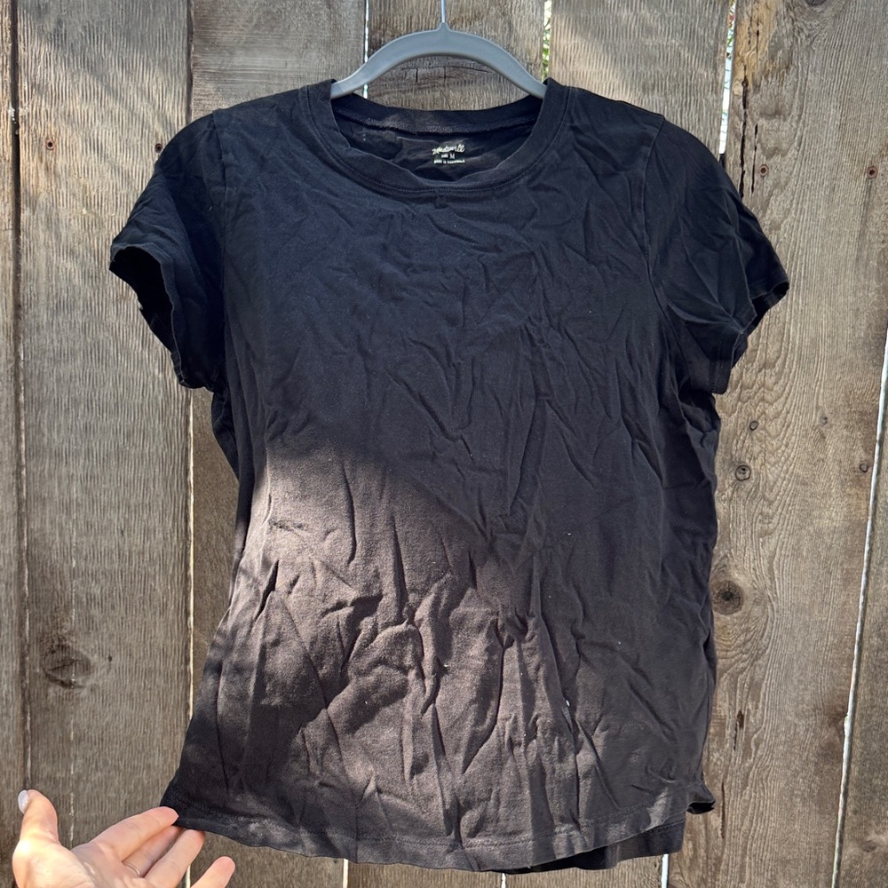 Madewell Charcoal Crew Neck Tee